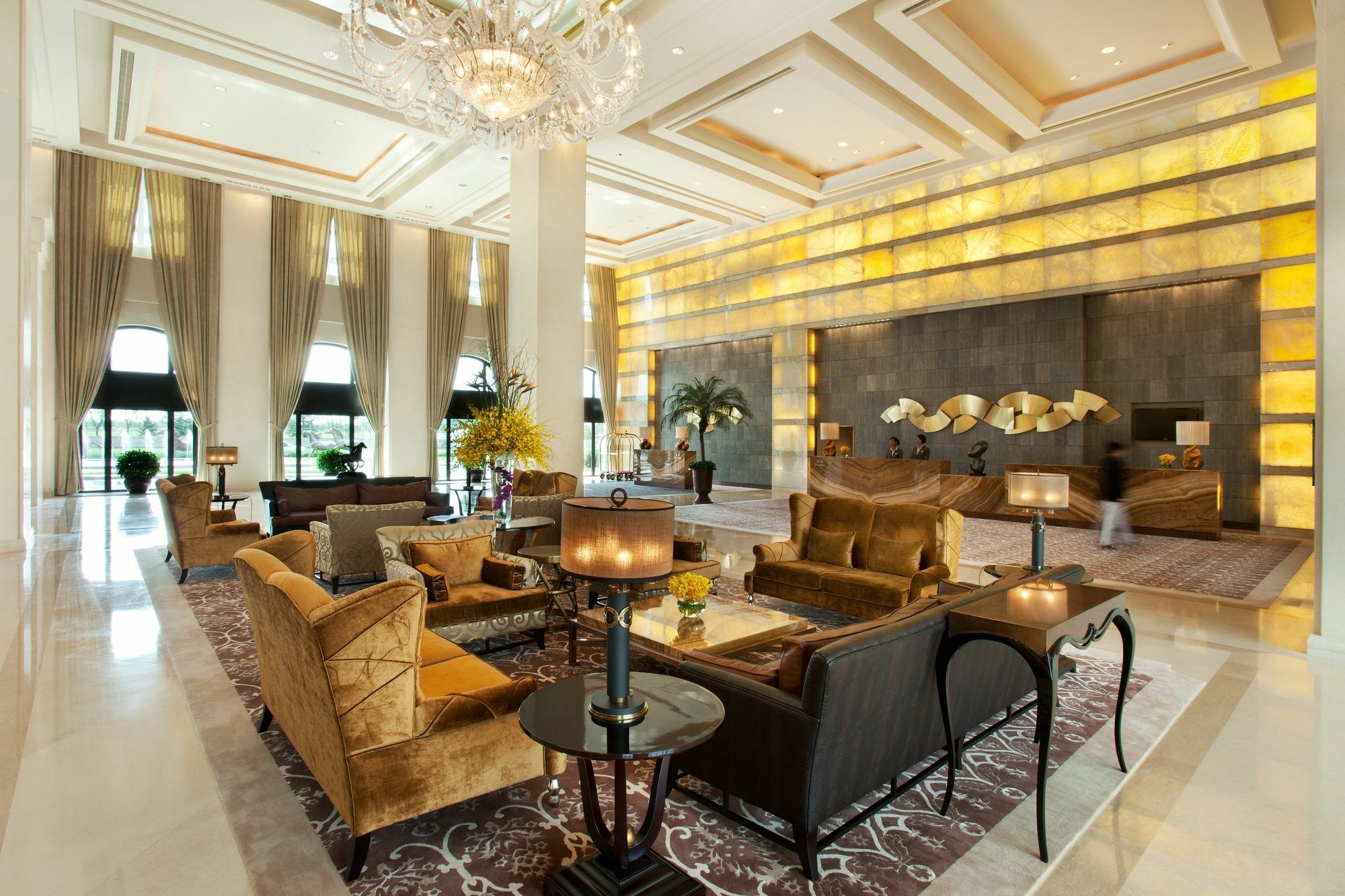 Tianjin Goldin Metropolitan Polo Club Hotel Xiqing Інтер'єр фото